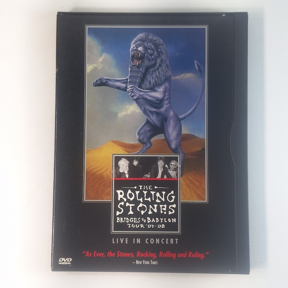 The Rolling Stones Bridges to Babylon Tour 1997-98 Live In Concert DVD Vintage